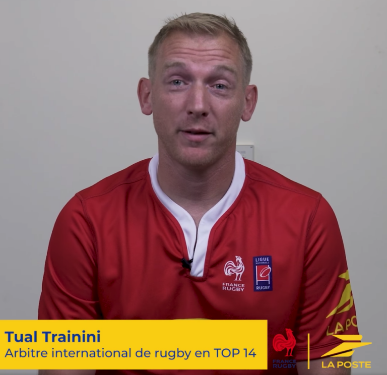 Vidéo Après sa 100ème en Top 14 l arbitre international Tual Trainini revient sur ses débuts