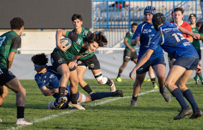 Juniors Élite Crabos Colomiers Montauban en avant toute 