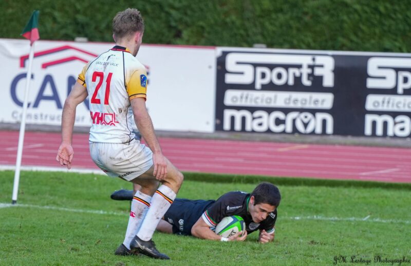 Euskarians  Belgique belle fête du rugby basque autour de cette rencontre inter nationale 