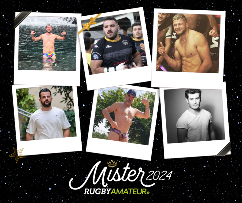 Grande finale Mister RugbyAmateur 2024 votez pour votre Mister préféré
