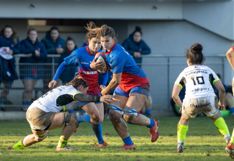 Élite 1 Féminine Blagnac Stade Toulousain la parole est à la défense