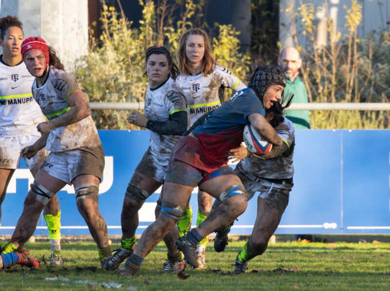Élite 1 Féminine Blagnac Stade Toulousain la parole est à la défense
