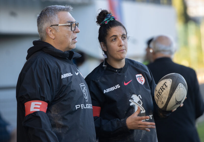 Élite 1 Féminine Blagnac Stade Toulousain la parole est à la défense
