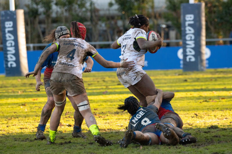 Élite 1 Féminine Blagnac Stade Toulousain la parole est à la défense