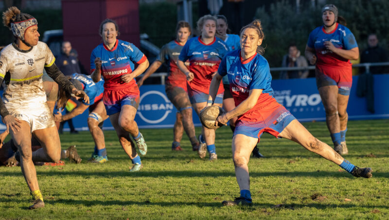 Élite 1 Féminine Blagnac Stade Toulousain la parole est à la défense