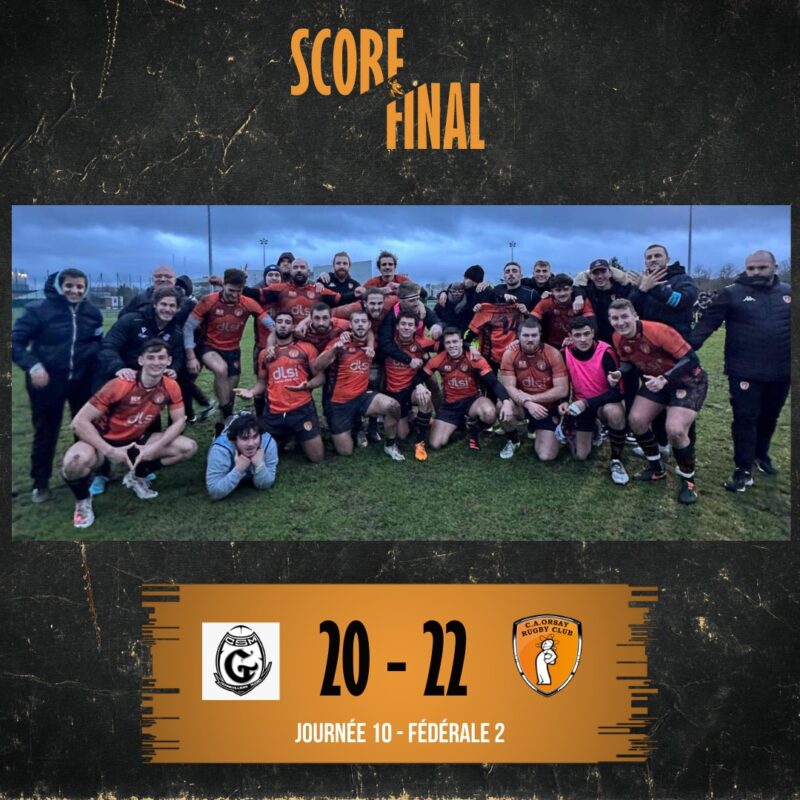 Orsay ramène la victoire de Gennevilliers (20 22)