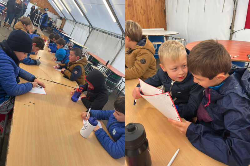 École de Rugby les U8 de Sor Agout écrivent leur Rugbie petite compilation de pépites