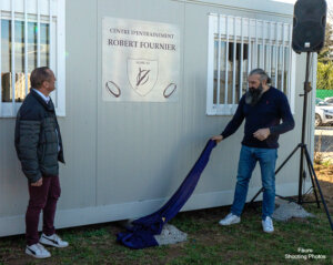 US Véore le nouveau centre d'entraînement inauguré en présence de Sébastien Chabal
