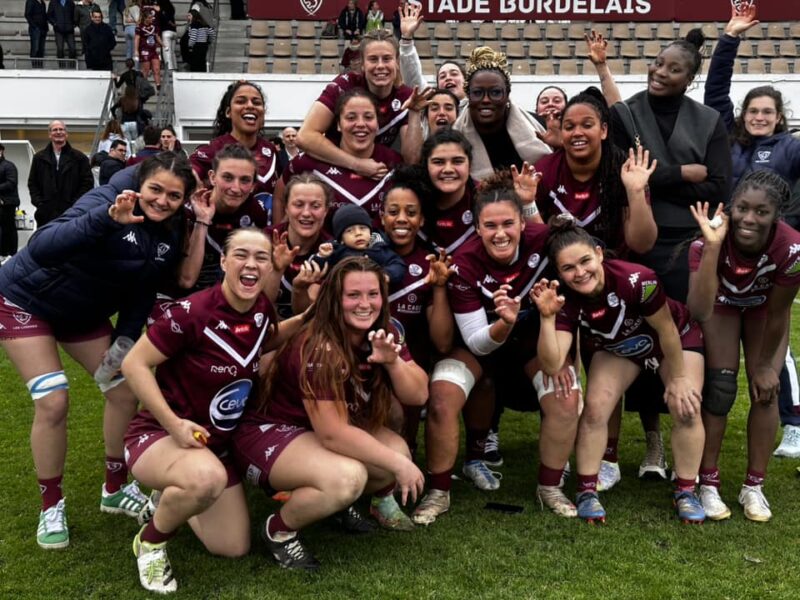 Victoire écrasante des Lionne du Stade Bordelais face au Stade Français (87 0)
