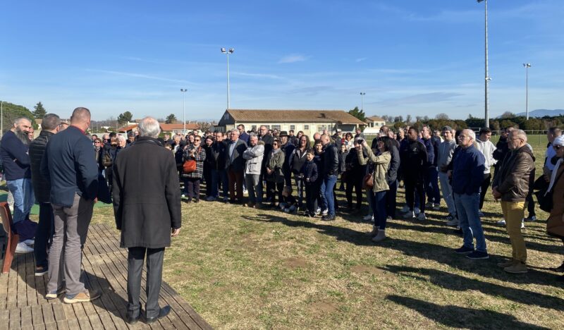US Véore le nouveau centre d'entraînement inauguré en présence de Sébastien Chabal 