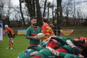 Champions de Nouvelle-Aquitaine, les Vert et Rouge de Pompadour auront le droit à un gros duel contre Cusset pour débuter la phase nationale (crédit photo Jeremy VdC - RugbyAmateur.fr)