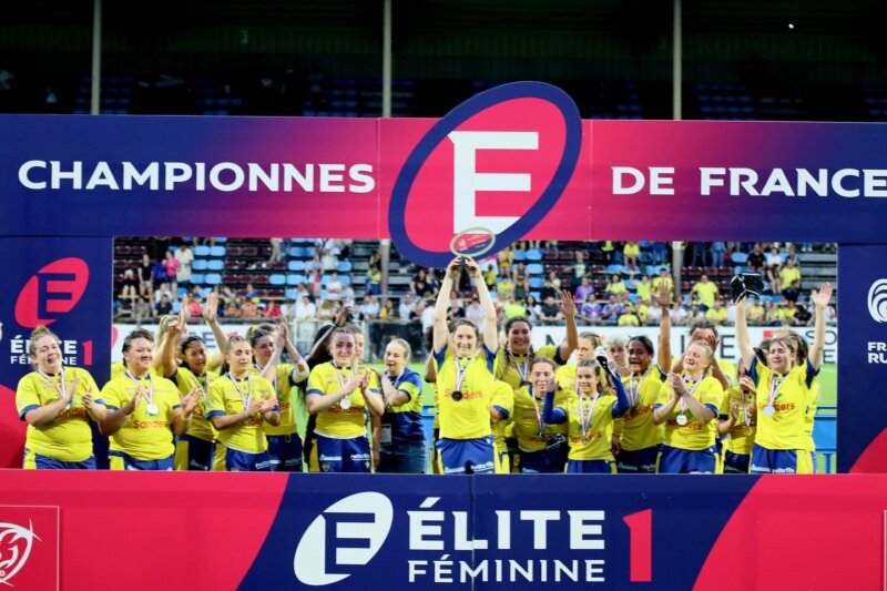Finales Féminines Bordeaux La Rochelle Bayonne Agen l'ASM et Millau, championnes de France