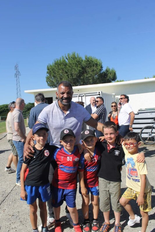 Saint Jory inauguration du stade municipal David Berty