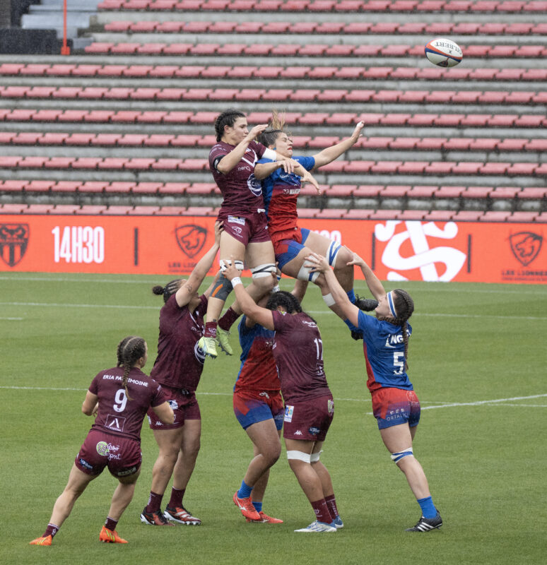 Demi-finale Élite 1 Féminine Stade Bordelais Blagnac l'appétit des Lionnes les mène en finale