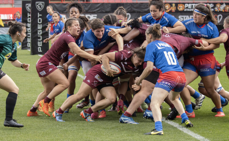 Demi-finale Élite 1 Féminine Stade Bordelais Blagnac l'appétit des Lionnes les mène en finale