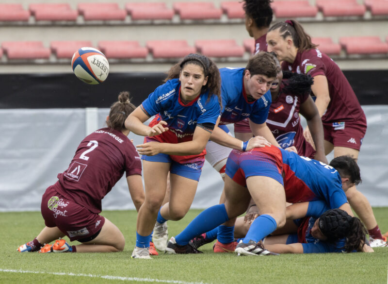 Demi-finale Élite 1 Féminine Stade Bordelais Blagnac l'appétit des Lionnes les mène en finale