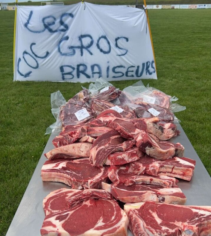 Insolite Castelnau Montratier les plus gros braiseurs du rugby amateur