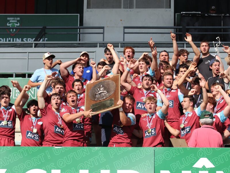 Nationale U18 face à Tournefeuille Bourgoin Jallieu sacré champion de France