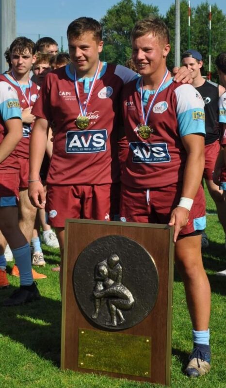 Nationale U18 face à Tournefeuille Bourgoin Jallieu sacré champion de France