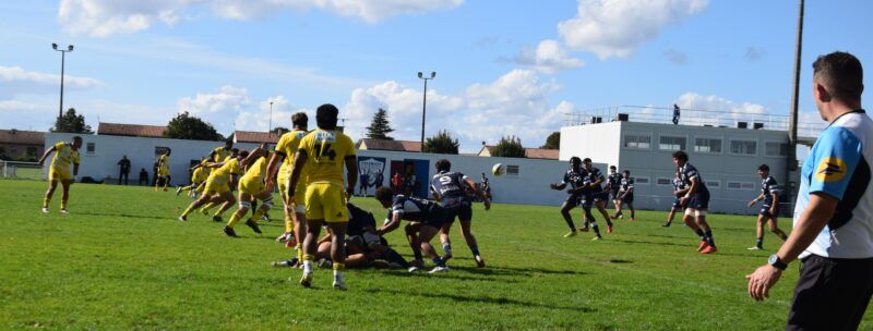 Espoirs Élite Colomiers La Rochelle les Maritimes dominent le money time