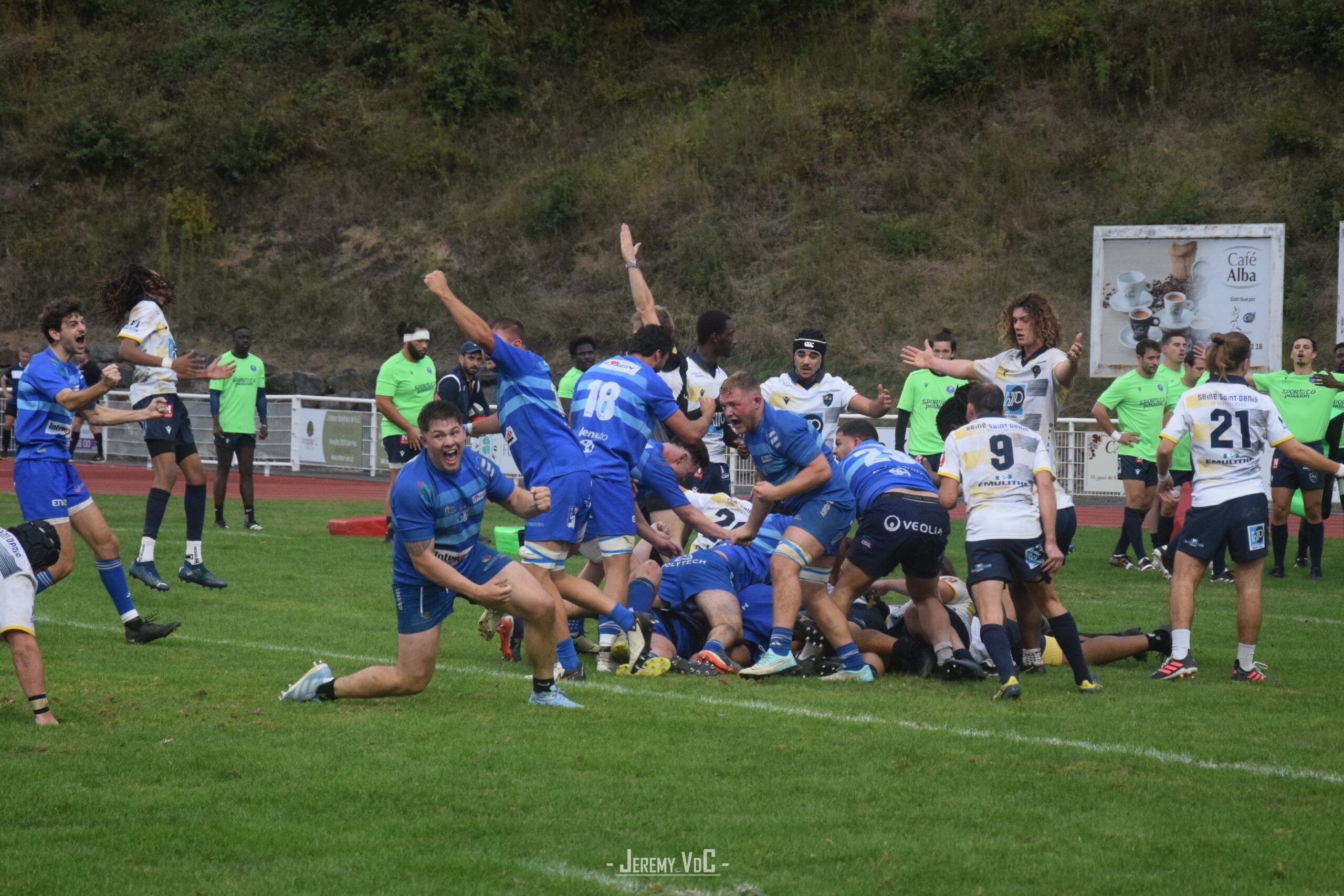 La joie des Espoirs corréziens allait-elle être suivie par ceux de l'équipe fanion ? (crédit photo Jeremy VdC - RugbyAmateur.fr)