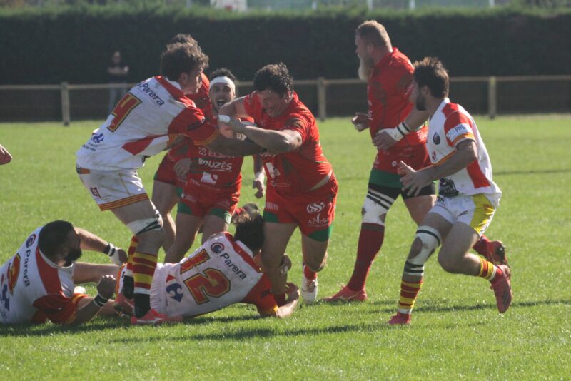 Fédérale 1 Saint Sulpice sur Lèze L'Isle Jourdain l'USSS remporte le derby au sommet