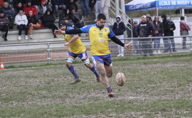 Fédérale 2 Rieumes vient à boue de Beaumont de Lomagne