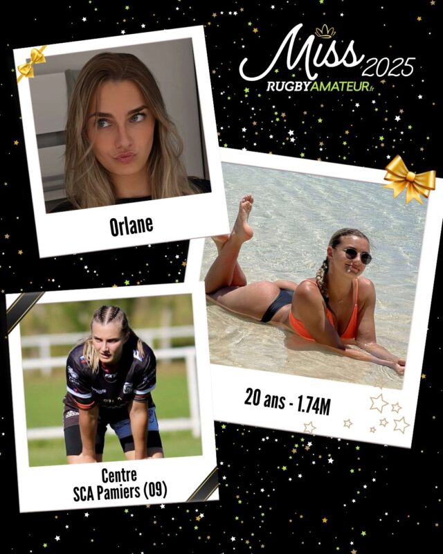 Finale Miss & Mister RugbyAmateur : Camille ou Orlane ? Adrien ou Gabin ? Votez pour votre Miss et Mister 2025