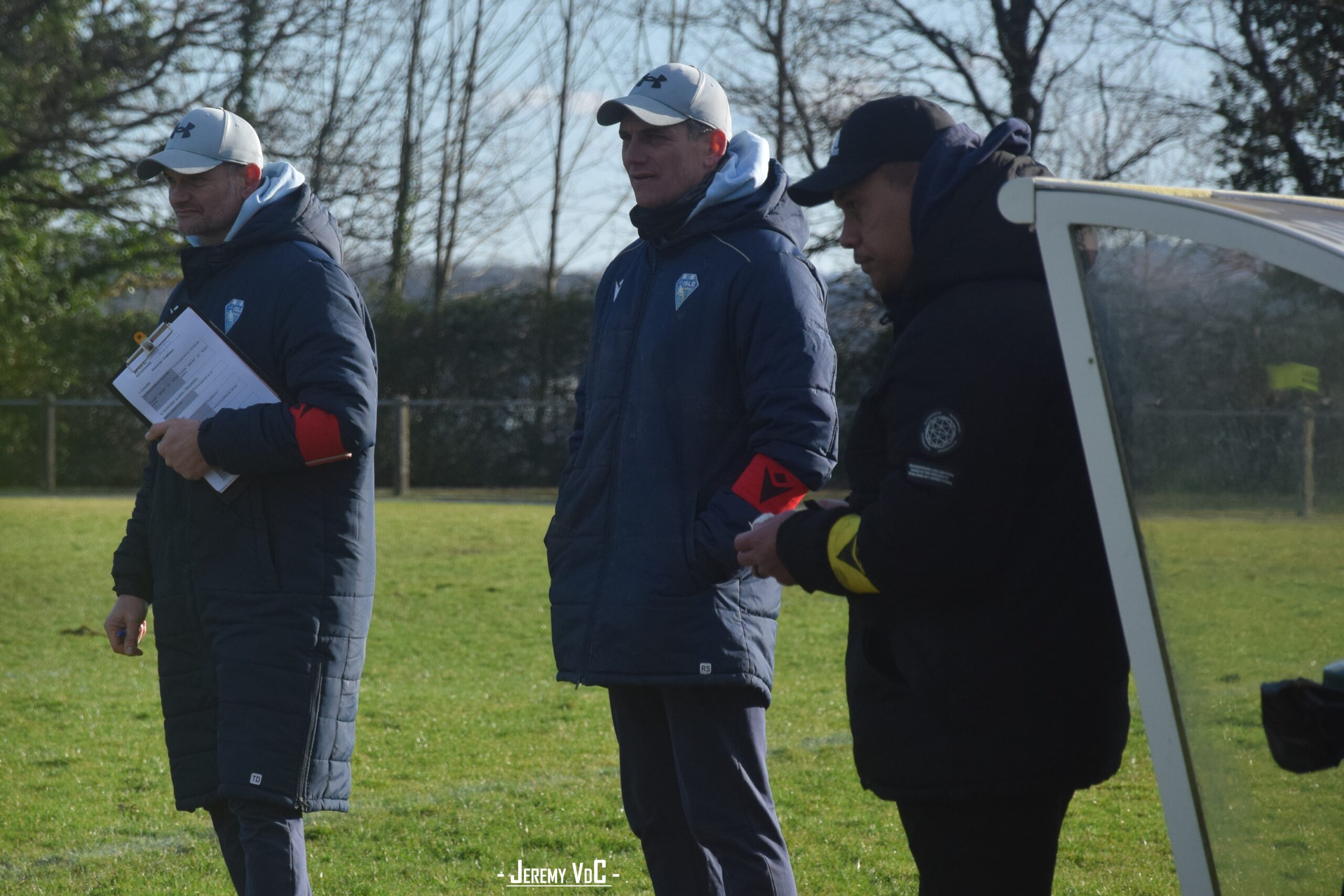 Les frères Santonastaso sont restés longtemps crispés durant la partie (crédit photo Jeremy VdC - RugbyAmateur.fr)