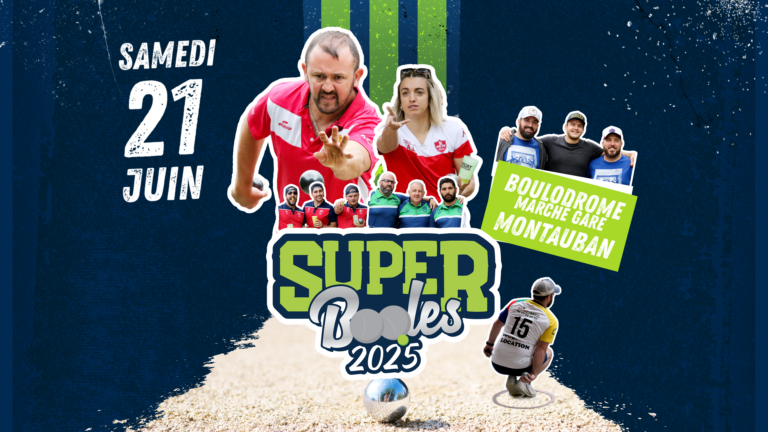 AFFICHE SUPERBOOLES COVER 2025 - finale,occitanie,régionale 2,fleury salles coursan,lisle sur tarn,efsc,asl,Lacaune
