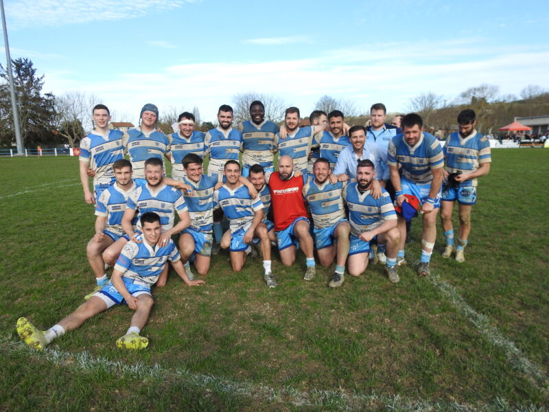 equipe reserve USL 27 a 19 - photos, selfies, 16 février