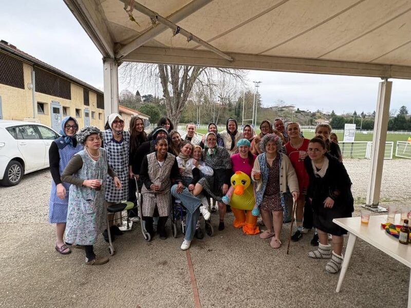Les joueuses du Sporting Club Appameen remportent leur 8eme de finale dOccitanie avec une soiree grand mere dans la foulee - photos, selfie, week-end, mars