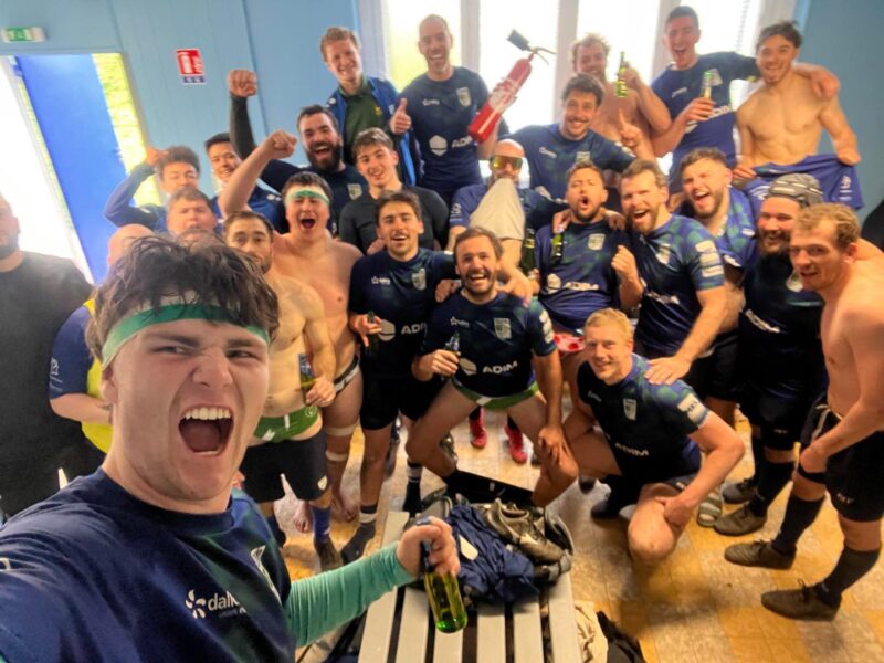 demi finale aller victorieuse pour la B du LMRCV a Bethune - Photos,selfie,week-end,mars