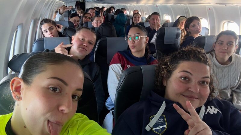 deplacement en Corse pour les feminines dAvignon le Pontet et defaite face aux Ponettes - Photos,selfie,week-end,mars