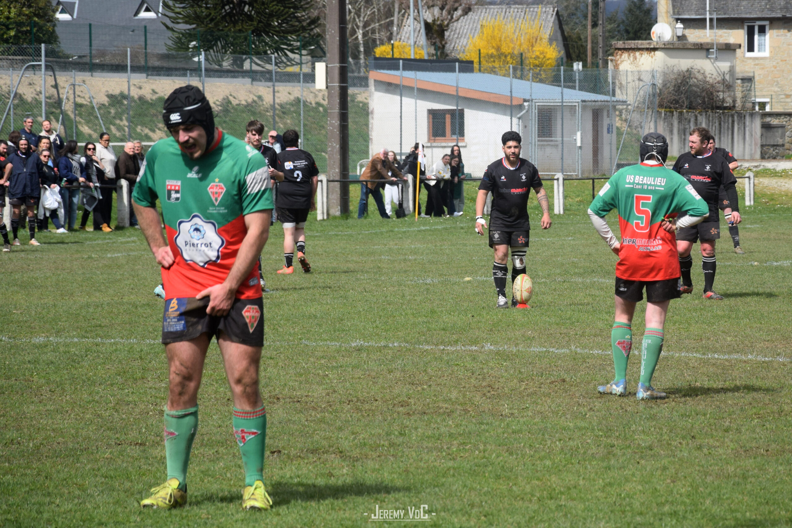 Si Beaulieu a mis le paquet sur sa défense, Treignac s'en est remis à son buteur (crédit photo Jeremy VdC)