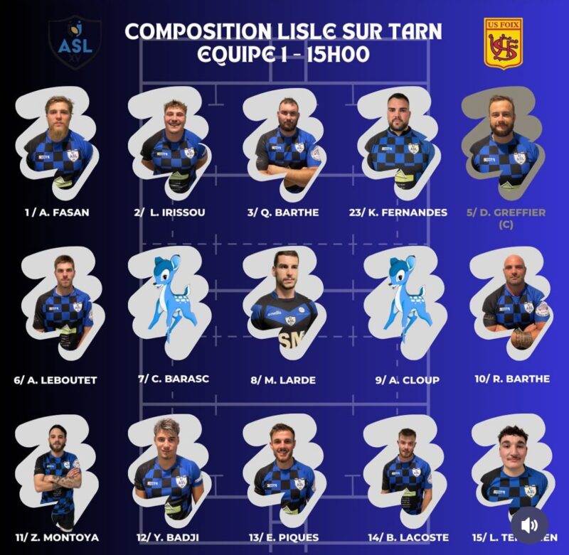 Régionale 2 demi-finale Occitanie Lisle-sur-Tarn Foix duel épique pour une place en finale