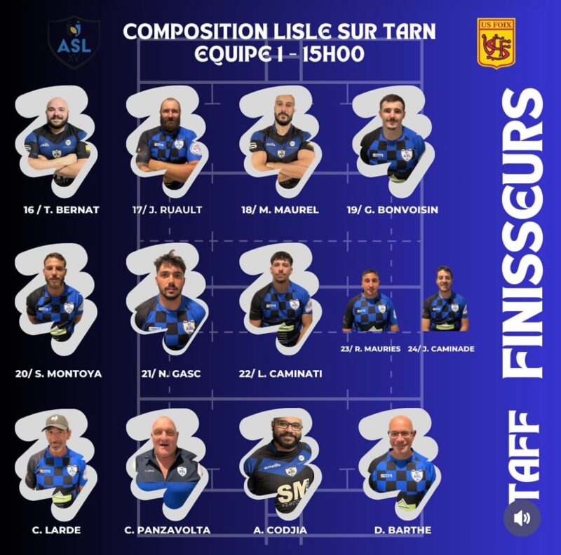 Régionale 2 demi-finale Occitanie Lisle-sur-Tarn Foix duel épique pour une place en finale