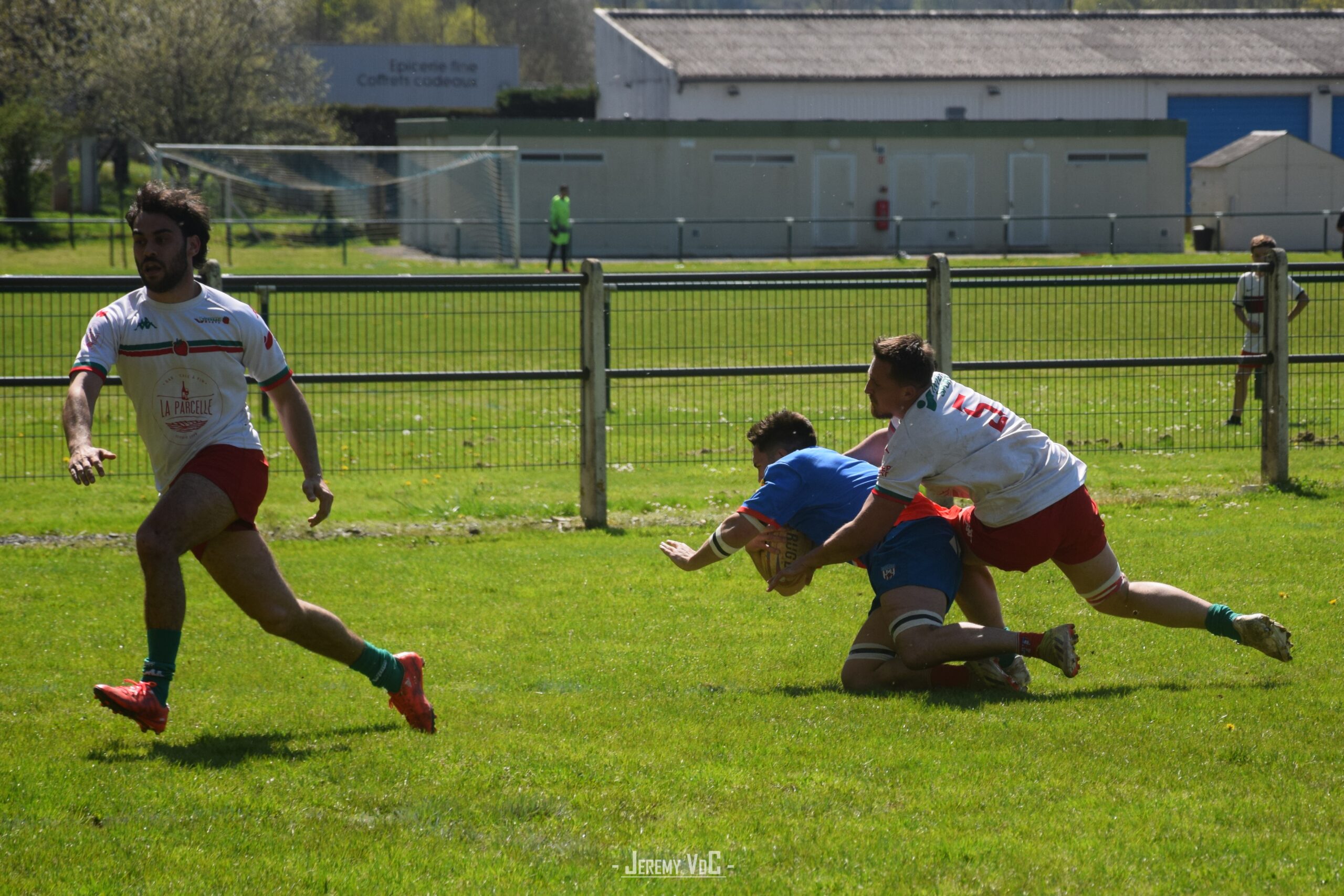 Auteur d'un essai et d'un gros match en défense, le capitaine a su montrer la voie aux siens (crédit photo Jeremy VdC)