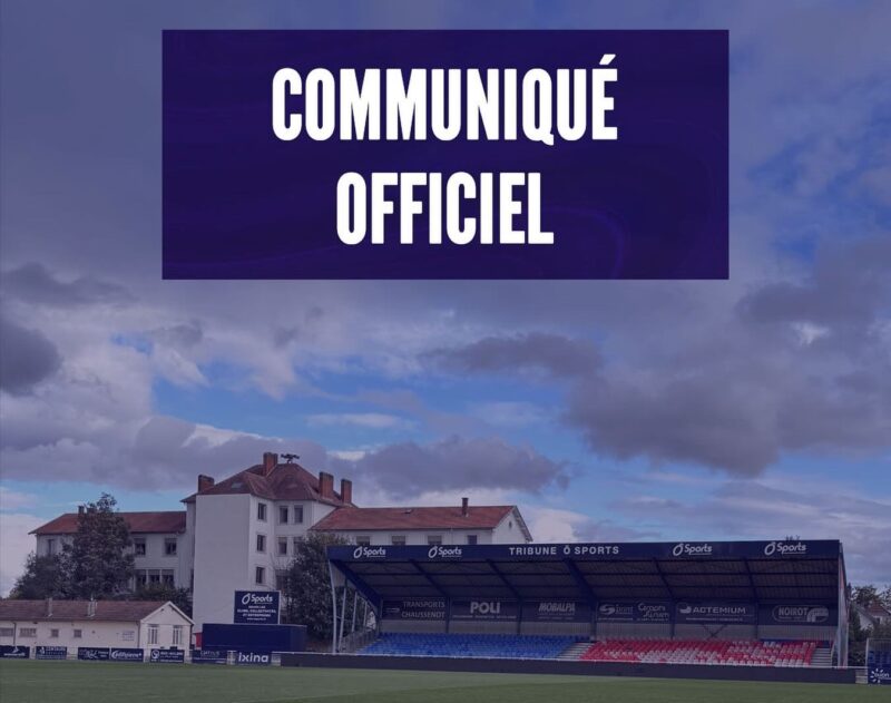 Officiel : Stade Dijonnais, de la Nationale 2 à... la Régionale 1