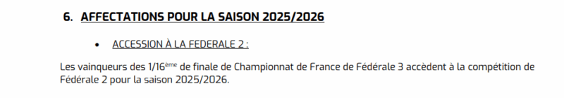 Fédérale 3 les enjeux des 16èmes de finale retour à la loupe