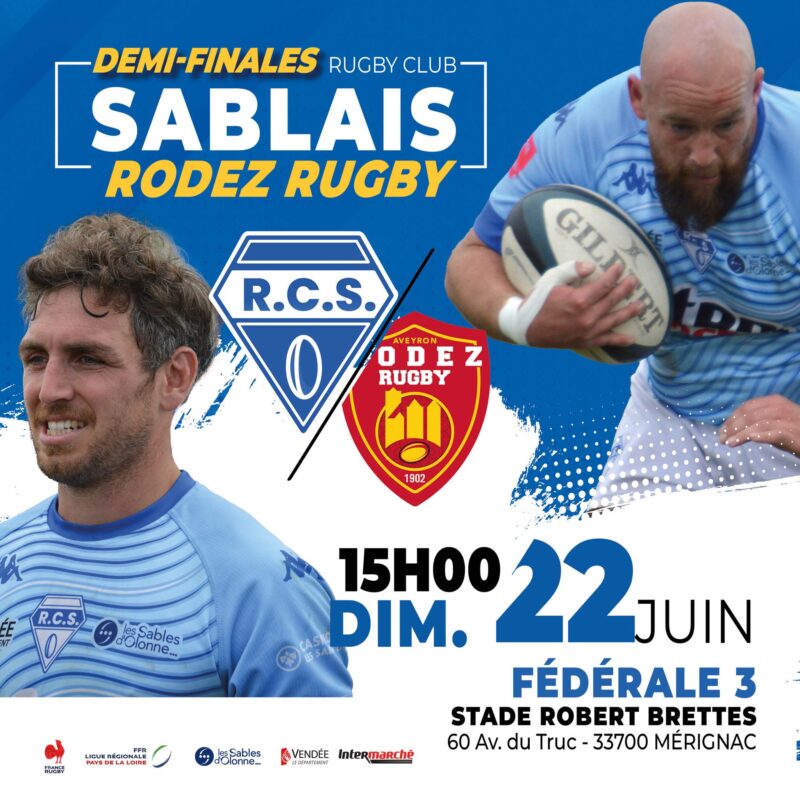 Champ. de France Fédérale 3 : les demi-finales et les terrains confirmés (22 juin 2025)