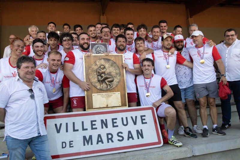Finale Promotion Régionale 1 : Villeneuve de Marsan champion, a de l'avenir, Bédarieux aussi