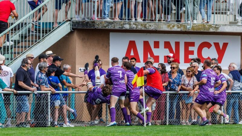 Fédérale 2 : Annecy - Pézenas, bagarre entre joueurs et supporters, une montée en tribune va décider de la montée en Fédérale 1