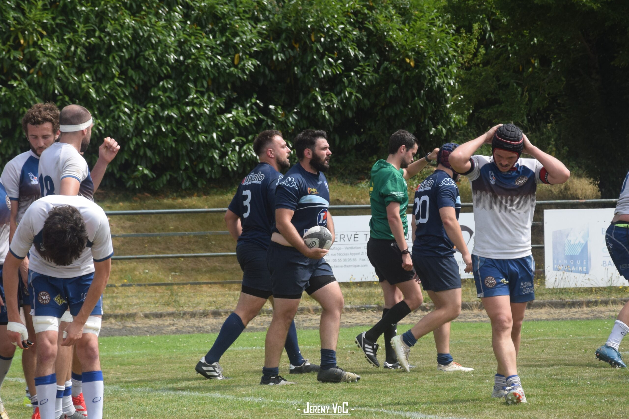 Dans la lignée des talonneurs modernes, Teisseire s'est offert un triplé, récompensant le travail collectif des avants haut-garonnais (crédit photo Jeremy VdC - RugbyAmateur.fr)