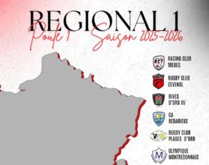 carte regionale 1 2025 2026 - programme, rugby, nouvelle-aquitaine, régionale