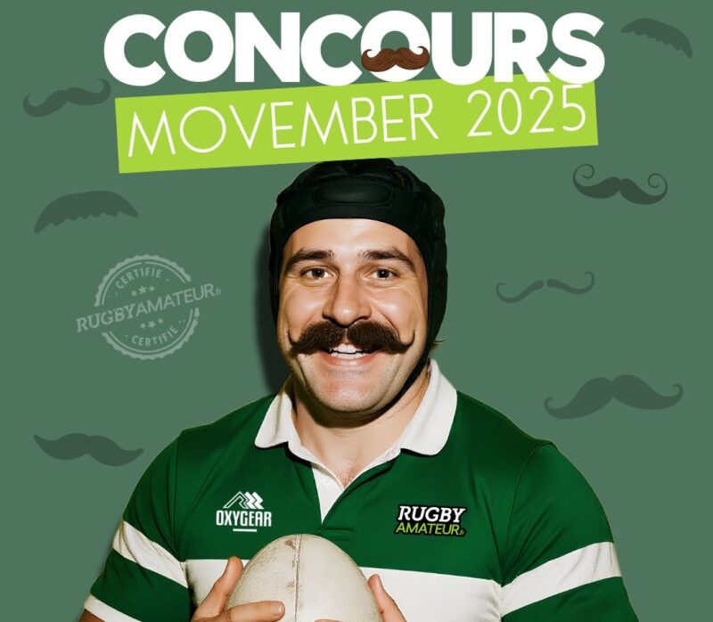 Concours RugbyAmateur Movember 2025 : aux lames citoyens, montrez vos moustaches