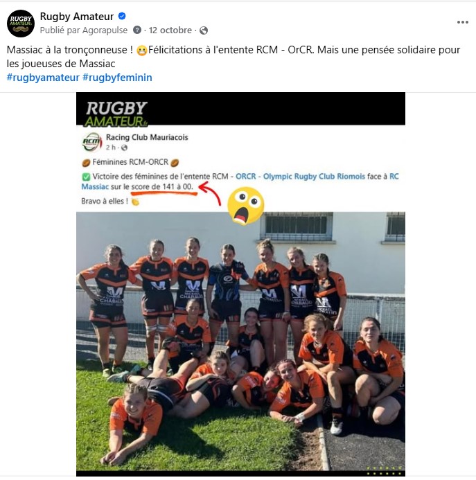 Rugby féminin : Massiac à la tronçonneuse, le retour, pour une grande première