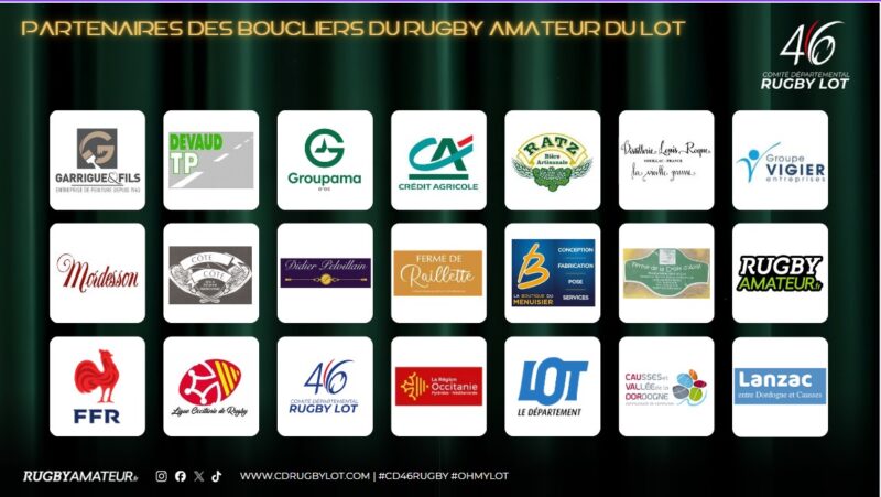 Boucliers du rugby amateur du Lot 2025 : le palmarès complet d'une édition qui fera date