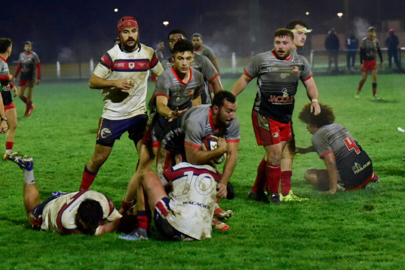 DSC1608 1 - Balma, Fédérale 2, coq léquevinois, Leguevin, rouge