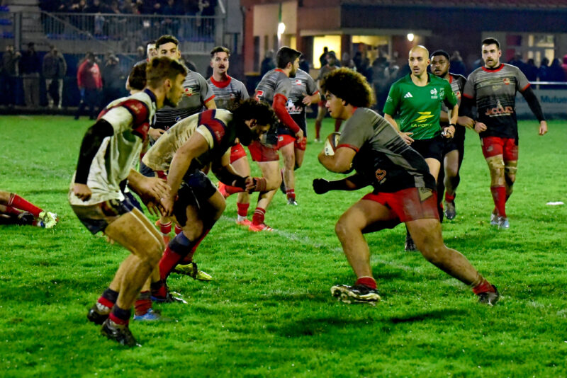DSC1646 1 - Balma, Fédérale 2, coq léquevinois, Leguevin, rouge